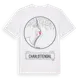 White t-shirt med Charlottendal t-shirt