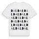Dal ordlek t-shirt