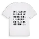 Dalakolonin ordlek t-shirt