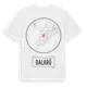 White t-shirt med Dalarö t-shirt