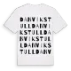 Danvikstull ordlek t-shirt