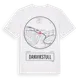 White t-shirt med Danvikstull t-shirt