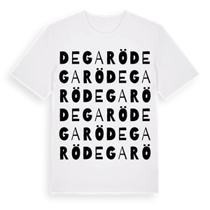 Degarö ordlek t-shirt – ekologisk bomull t-shirt från Pinshirt