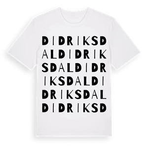 Didriksdal ordlek t-shirt – ekologisk bomull t-shirt från Pinshirt