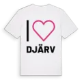 Jag älskar Djärv t-shirt stort tryck