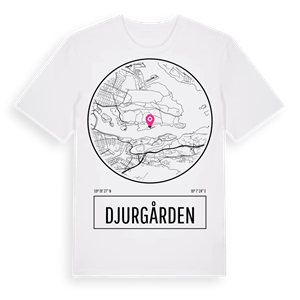 Djurgården t-shirt – ekologisk bomull t-shirt från Pinshirt