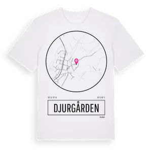 Djurgården t-shirt – ekologisk bomull t-shirt från Pinshirt
