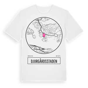 Djurgårdsstaden t-shirt – ekologisk bomull t-shirt från Pinshirt