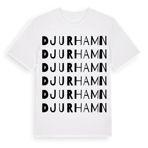 Djurhamn ordlek t-shirt – ekologisk bomull t-shirt från Pinshirt