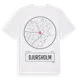White t-shirt med Djursholm t-shirt