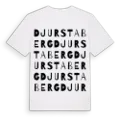 Djurstaberg ordlek t-shirt