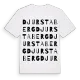 Djurstaberg ordlek t-shirt
