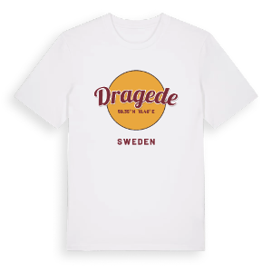 Dragede cirkel t-shirt – ekologisk bomull t-shirt från Pinshirt