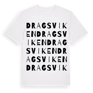 Dragsviken ordlek t-shirt – ekologisk bomull t-shirt från Pinshirt
