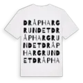 Dråphargrundet ordlek t-shirt
