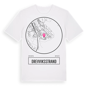 Drevviksstrand t-shirt – ekologisk bomull t-shirt från Pinshirt
