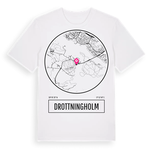 Drottningholm t-shirt – ekologisk bomull t-shirt från Pinshirt