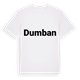 Dumban fetstil t-shirt