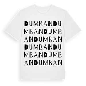 Dumban ordlek t-shirt – ekologisk bomull t-shirt från Pinshirt