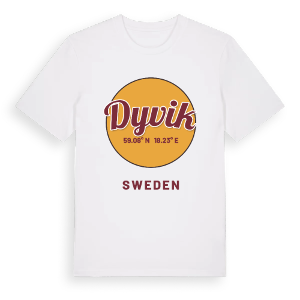 Dyvik cirkel t-shirt – ekologisk bomull t-shirt från Pinshirt