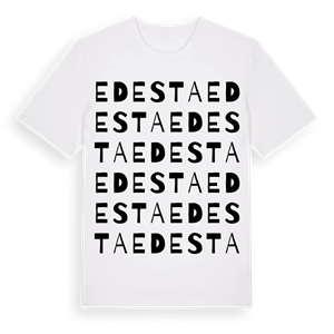 Edesta ordlek t-shirt – ekologisk bomull t-shirt från Pinshirt
