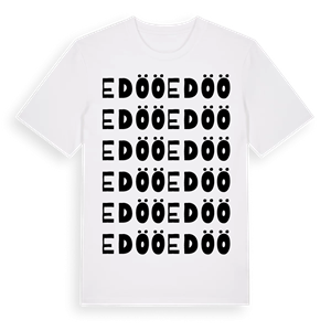 Edö ö ordlek t-shirt – ekologisk bomull t-shirt från Pinshirt