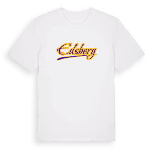 Edsberg baseball t-shirt – ekologisk bomull t-shirt från Pinshirt
