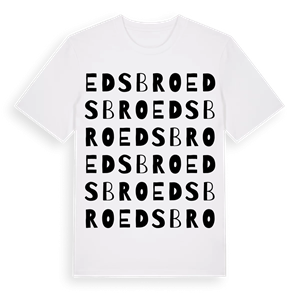 Edsbro ordlek t-shirt – ekologisk bomull t-shirt från Pinshirt