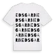 Edsgarn ordlek t-shirt