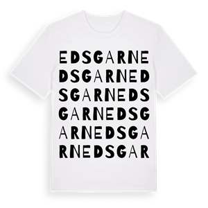 Edsgarn ordlek t-shirt – ekologisk bomull t-shirt från Pinshirt