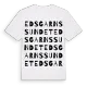 Edsgarnssundet ordlek t-shirt