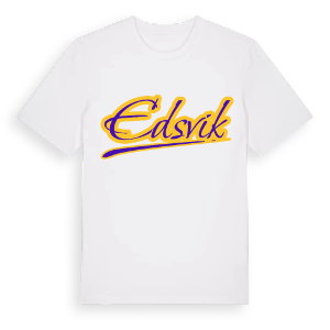 Edsvik baseball t-shirt – ekologisk bomull t-shirt från Pinshirt