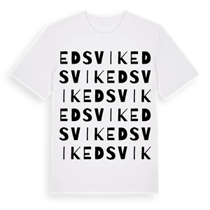 Edsvik ordlek t-shirt – ekologisk bomull t-shirt från Pinshirt