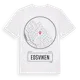 White t-shirt med Edsviken t-shirt