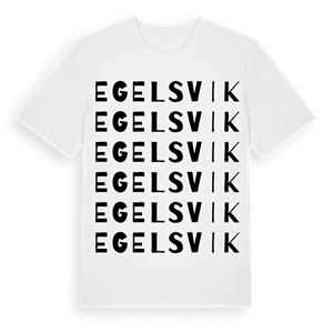 Egelsvik ordlek t-shirt – ekologisk bomull t-shirt från Pinshirt