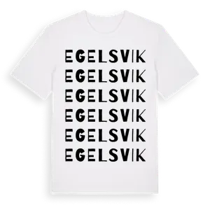 Egelsvik ordlek t-shirt – ekologisk bomull t-shirt från Pinshirt