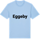 Blue Soul t-shirt med Eggeby fetstil t-shirt