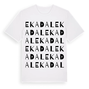 Ekadal ordlek t-shirt – ekologisk bomull t-shirt från Pinshirt