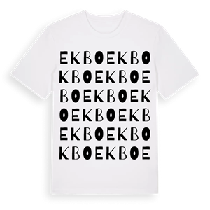 Ekbo ordlek t-shirt – ekologisk bomull t-shirt från Pinshirt