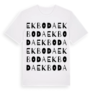 Ekboda ordlek t-shirt – ekologisk bomull t-shirt från Pinshirt