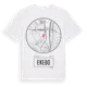 White t-shirt med Ekebo t-shirt