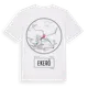White t-shirt med Ekerö t-shirt