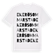 Ekerö sommarstad ordlek t-shirt
