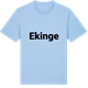 Blue Soul t-shirt med Ekinge fetstil t-shirt