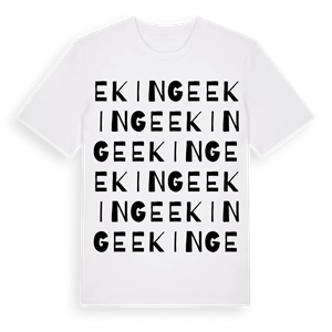 Ekinge ordlek t-shirt – ekologisk bomull t-shirt från Pinshirt