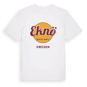 Eknö cirkel t-shirt – ekologisk bomull t-shirt från Pinshirt