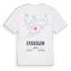 Ekskogen karta t-shirt