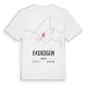 Ekskogen karta t-shirt