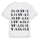 Ekulsvik ordlek t-shirt