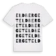 Eldberget ordlek t-shirt